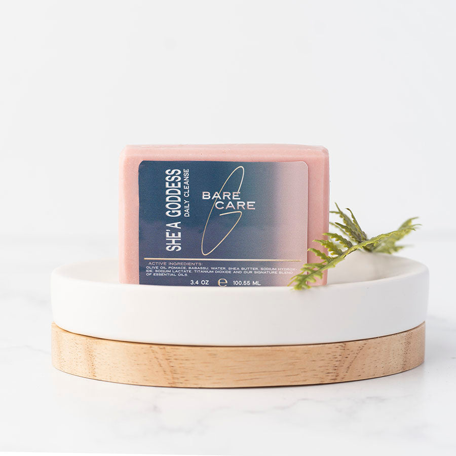 She'a Goddess Cleanse Bar | Hydrating Shave Soap